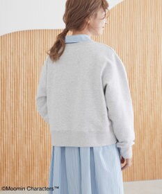 AMERICAN HOLIC Moomin フロッキープリント裏毛プルオーバー