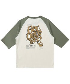 WEGO 【ユニセックス着用ITEM/MLサイズ展開】別注BENDAVISグラフィックラグランT（7S）