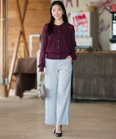 Tiaclasse 麻タッチカーディガン