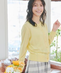 Tiaclasse 麻タッチカーディガン