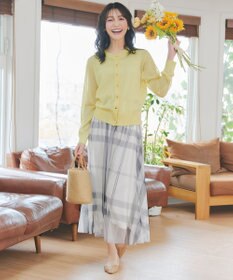 Tiaclasse 麻タッチカーディガン