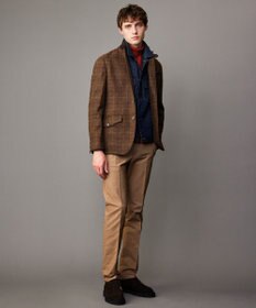 JOSEPH ABBOUD 【キングサイズ・ウエストも伸びる!/洗える/速乾/ストレッチ】ハイパワーシャンブレードビー パンツ