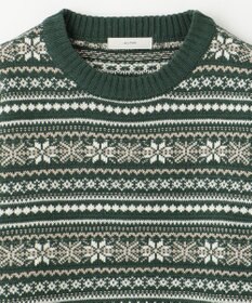 ANY 【洗濯機可能】ソフトアクリルスノージャガードニット