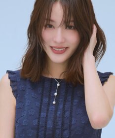 TOCCA TROIS PERLE NECKLACE 淡水パールネックレス シルバー系