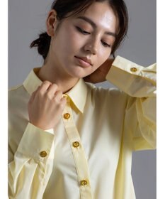 Te chichi 【Atelier Bonheur】アクセサリーチャームボタンシャツ《2025winter catalog item》