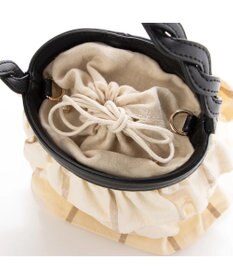 UNBILLION cachecache ミニフリルバケツ型2wayショルダーバッグ