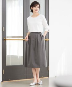 J.PRESS LADIES 【洗える】バイオエアフロー フレアー スカート