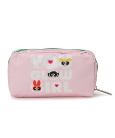 LeSportsac RECTANGULAR COSMETIC/パワーパフ ガールズピンクレクタンギュラーコスメティック