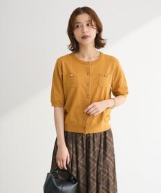 Green Parks コンパクトポケットカーディガン