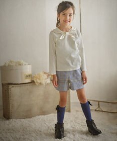 組曲 KIDS 【110-140cm】セーラーリボン Tシャツ