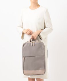 UNBILLION perche ナイロン×牛革PCリュック