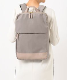 UNBILLION perche ナイロン×牛革PCリュック