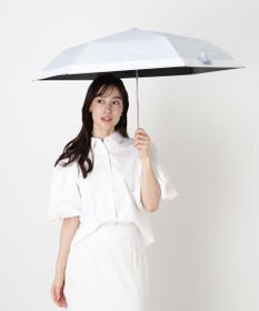 MOONBAT 【WEB限定/ 遮光率100％/遮熱/UV】POLO RALPH LAUREN（ポロ ラルフローレン）晴雨兼用日傘 ワンポイント ポロポニー レース 折りたたみ傘