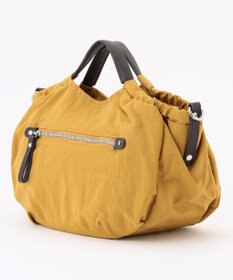 LA BAGAGERIE 【MONICA】サイドギャザー2WAYトートバッグ Sサイズ