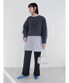 Green Parks クロップド丈ロゴプルオーバー