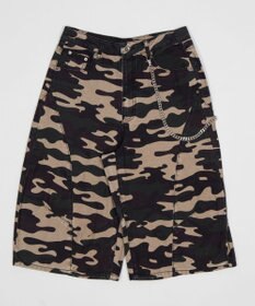 WEGO 【SMLサイズ展開】チェーン付きバルーンショーツ