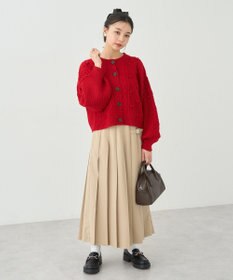 earth music&ecology ポップコーンケーブルカーディガン