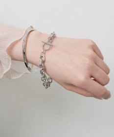 WEGO 【ユニセックス着用ITEM】M2Pステンレスバングルブレス