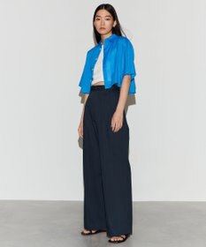 NAVE 【Nave 　洗える】シアークロップド シャツ