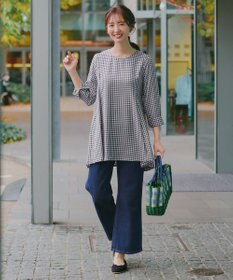 Tiaclasse 【おのののかさん着用】スカラップニットフラットパンプス