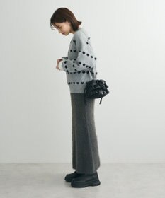 Green Parks ・Ｐｅｔｉｔ　Ｆｌｅｕｒ　シャギーニットスカート