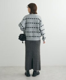 Green Parks ・Ｐｅｔｉｔ　Ｆｌｅｕｒ　シャギーニットスカート