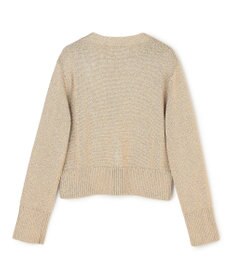 BEIGE， SPESSARTINE / Vネッククロップドカーディガン