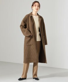 SHARE PARK LADIES リブクルーネックカーディガン