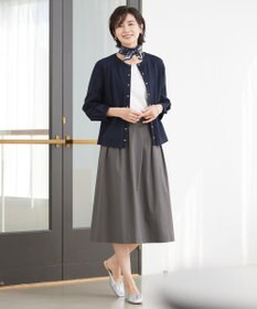 J.PRESS LADIES 【洗える】バイオエアフロー フレアー スカート