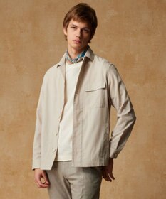 JOSEPH ABBOUD 【オーガニックコットン使用・日本製】JOEコットンサッカークルーネック Tシャツ