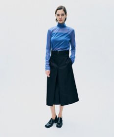 uncrave チノギャバジン Aラインスカート