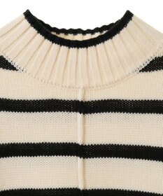 Green Parks 洗えるモックネックニットプルオーバー