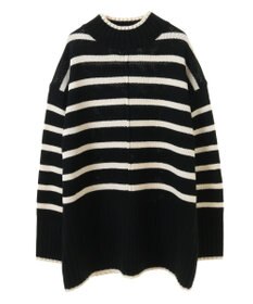 Green Parks 洗えるモックネックニットプルオーバー