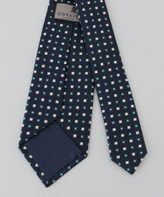 GOTAIRIKU 【日本製】西陣ネクタイ_ネイビー×グリーン系