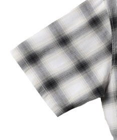 WEGO 【ユニセックス着用アイテム/綿100%/MLサイズ展開】別注NEW　JACKオンブレチェックシャツ（S）