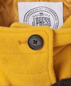 J.PRESS LADIES L Jackal ソフトメルトン ダッフル コート