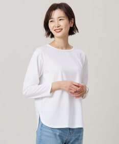 J.PRESS LADIES ベーシックジャージー シャツテール カットソー