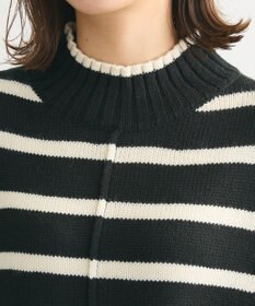 Green Parks 洗えるモックネックニットプルオーバー