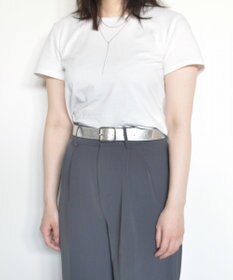 blancle メタリックレザー 幅3cm 長さ110cm ベルト