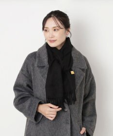 MOONBAT WEB限定【洗える】ミエル (miel) カシミヤ100％ プレーンマフラー