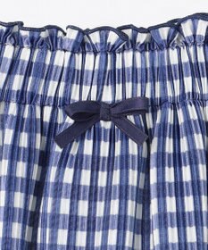 組曲 KIDS 【150-160㎝】ギンガムチェックプリーツ スカート