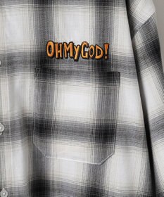 WEGO 【ユニセックス着用アイテム/綿100%/MLサイズ展開】別注NEW　JACKオンブレチェックシャツ（S）