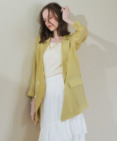 YECCA VECCA シアーテーラードジャケット