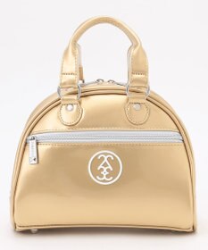 23区GOLF 【WOMEN】エレガントエナメルカートバッグ ゴールド系