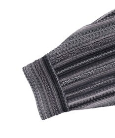 WEGO ストライプメッシュBIGシャツ（LS）