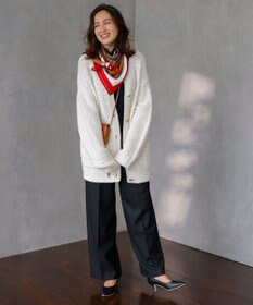 23区 【CLASSY.1月号掲載】スムージーコットン シアー ニット