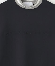 23区GOLF 【23Fondation/WOMEN】【吸水速乾/UVケア】ラインモックシャツ