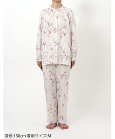 WACOAL ワコール_リラックス＆スリープ パジャマ 長袖 長ズボン 綿100%(本体) レディース KDX510 /ワコール