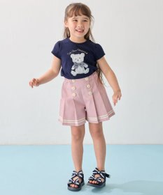 ANY KIDS ひんやりクール アップリケTシャツ