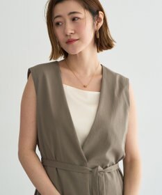 YECCA VECCA ドライタッチウエストベルトジレ